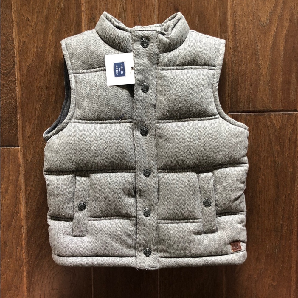NWT Janie and Jack boys vest